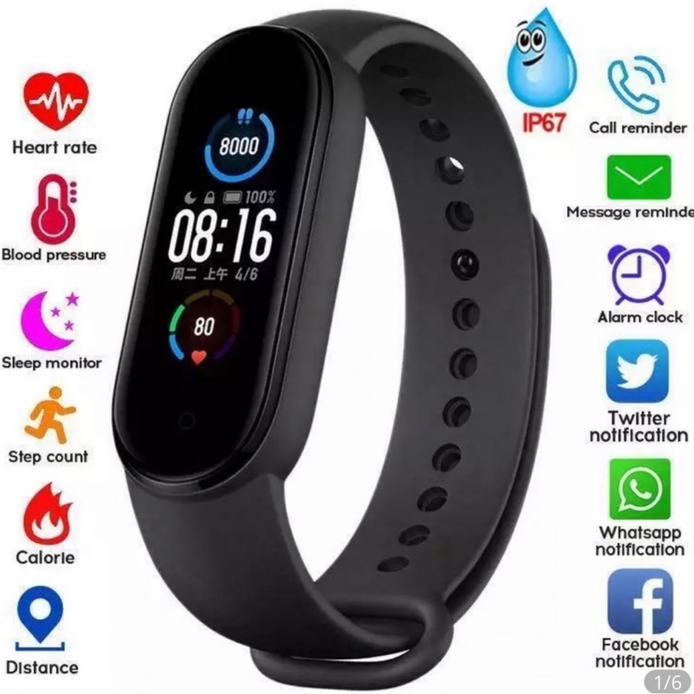 NWT  BLACK smartwatch bracelet 💕💕💕